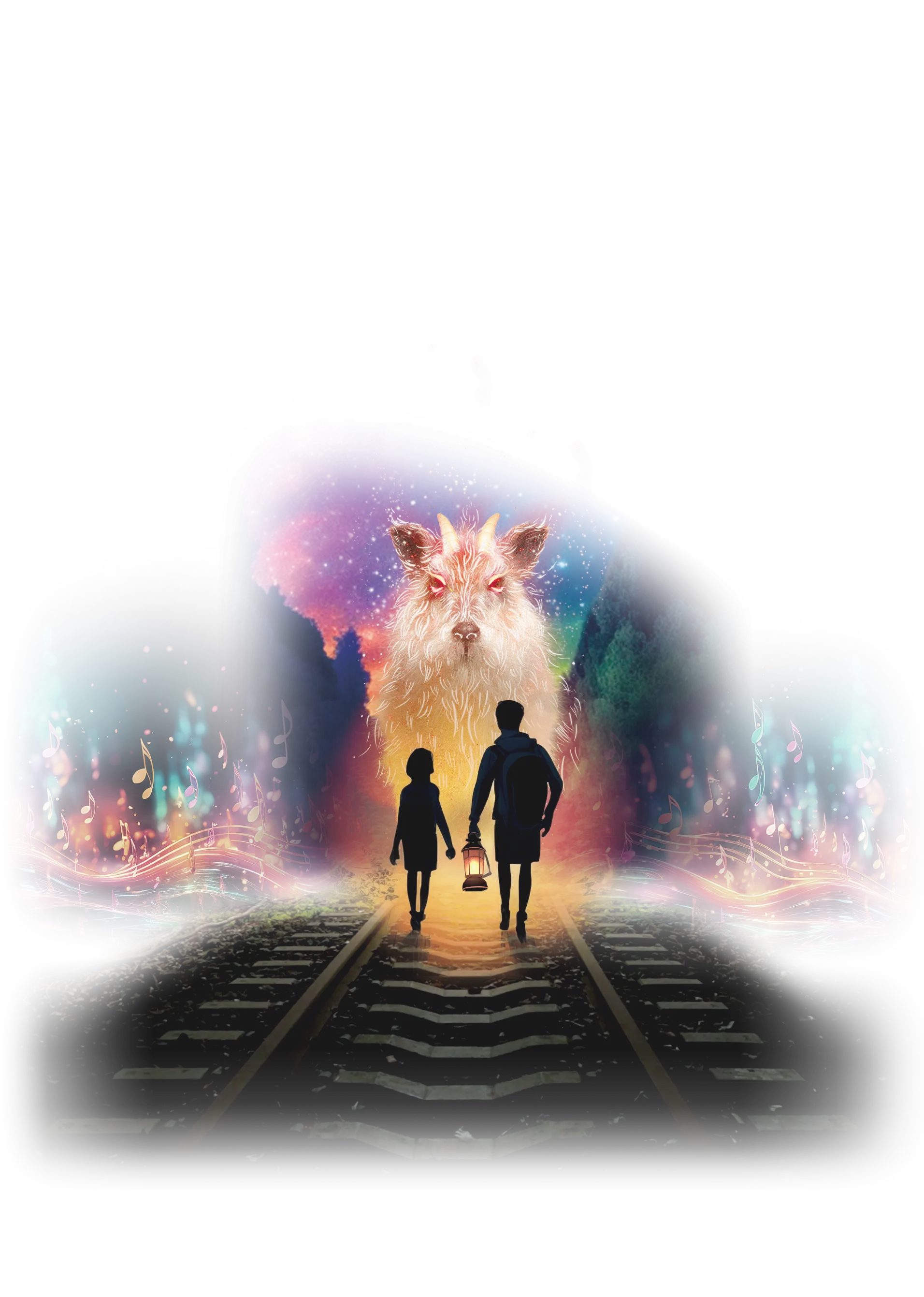 廃線のトンネルの奥深くへと進み、守護者カモシカと共に失われた音を集めていく。